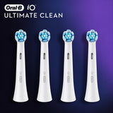 Oral-B iO Series Ultimate Clean Replacement Brush Heads, 4 Count