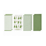 Caro Home 8-Piece Kitchen Towels Set, 100% Cotton Dish Towels & Tea Towels