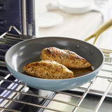 GreenPan 11-Piece Jewel Pro Collection Ceramic Nonstick Cookware Set – PFAS-Free- Color BLUE