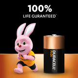 Duracell Coppertop All-Purpose Alkaline D Type Batteries, Reliable Everyday Power, Long-Lasting Household Power - 14 Count