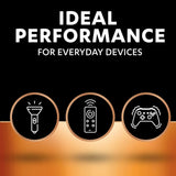 Duracell Coppertop All-Purpose Alkaline D Type Batteries, Reliable Everyday Power, Long-Lasting Household Power - 14 Count