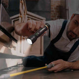 Duracell Durabeam Ultra Hybrid LED Flashlights,1500 Lumens, Rechargeable 3.7V/1800mAh battery or Duracell AAA - Pack Of 4, Built-In USB C Port