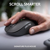 Logitech MK950 Signature Slim Wireless Keyboard and Mouse Combo – Multi-Device Bluetooth & Logi Bolt, Quiet Typing, Full-Size Keyboard, Windows & Mac Compatible