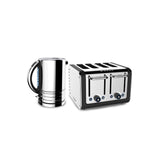 Dualit Architect Perfect Toast 4-Slot Kettle and Toaster Set, Matte Black - Shoppers-kart.com