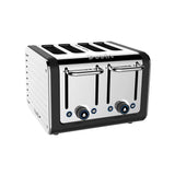Dualit Architect Perfect Toast 4-Slot Kettle and Toaster Set, Matte Black - Shoppers-kart.com
