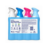 Febreze Air Freshener Spray, 4 Pack Variety Set, 230g Each, Linen & Sky, Cherry Blossom, Ocean Luxe, Fresh Lemon Kitchen