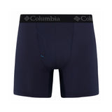 Columbia Men's Performance Stretch Boxer Briefs Pack Of 5 – (2 Black, 2 Navy, 1 Grey)