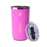 ThermoFlask Insulated Tumbler & Coffee Mug Set – Double Wall Stainless Steel Travel Tumbler with Leakproof Lid, Keeps Drinks Hot 12H | Cold 24H | 450ml Tumbler And 340ml Coffee Mug - Shoppers-kart.com