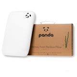 Panda Luxury Memory Foam Bamboo Pillow, 60 x 40 x 12cm