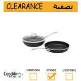 HENCKELS Capri Notte Frypan and Wok Set Granitium Non-stick Coating, 3-piece- clearance - Shoppers-kart.com