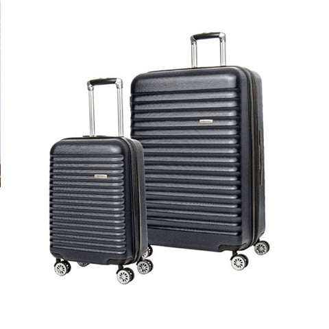 Samsonite Ovation LTD 2 Piece Luggage Set – Dark Graphite | Hardside Spinner Suitcases With TSA Lock & Expandable Design – Lightweight, Durable Travel Luggage