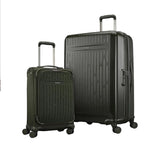 Samsonite Strive LTE Hardside Luggage 2 Piece Lightweight Spinner With TSA Lock - Cedar Green