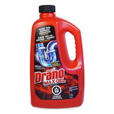 Drano Max Gel Drain Clog Remover and Cleaner for Shower or Sink Drains, Unclogs and Removes Hair, Soap Scum, Blockages, 80 oz (2.3L)-- pack of 2