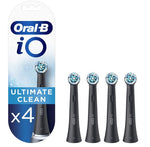 Oral-B iO Ultimate Clean Replacement Toothbrush Heads, Pack of 4