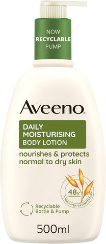 Aveeno Daily Moisturising Lotion, Moisturises for 24 Hours, Body Lotion for Normal to Dry Skin Care