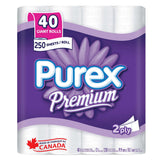 Purex Premium Soft & Thick Toilet Paper 40-pack