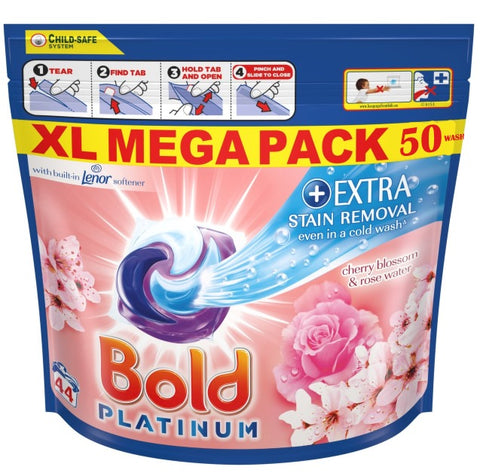 Bold Platinum Pods Cherry Blossom, 50 Wash