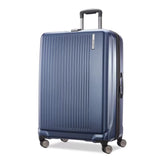 Samsonite Amplitude Large Hardside Suitcase in Blue with TSA Lock, Expandable & 112L Capacity, 360° Spinner