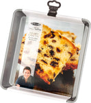 Stellar James Martin SJM53 Non-Stick 9" Square Cake Tin, Heavy Duty High Grade Steel, Dishwasher Safe 23cm x 23cm x 4cm