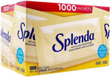 SPLENDA No calorie Sweetener box of 1000 sachets