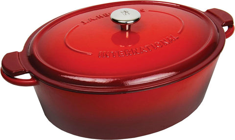 HENCKELS Enameled 6L (6.3 qt.) Cast Iron Covered Casserole