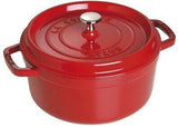 Staub 26" Round Casserole 5.2L Cherry