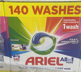 Ariel All In One Colour Pods, 70 Wash Capsules, Fast Dissolving Pods - Outstanding Stain Removal In 1 Wash