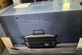 Cuisinart Cook In 5 in 1 Multi Cooker - Grill, Sear, Steam, Simmer and Cook - Non-Stick - Midnight Grey - GRMC3U - CLEARANCE