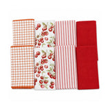 Caro Home 8-Piece Kitchen Towels Set, 100% Cotton Dish Towels & Tea Towels