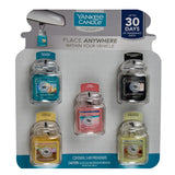 Yankee Candle Car Jar Ultimate Multipack, 5 Air Fresheners
