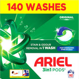 Ariel 3 In 1 Original Pods Washing Capsules, Stain & Odour Removal In 1 Wash, Fast Dissolving Even In Cold - Shoppers-kart.com