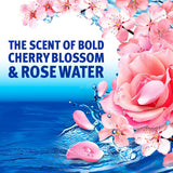Bold Extra Pods Washing Liquid Laundry Detergent Capsules, Cherry Blossom & Rose Water, Extra Stain And Odor Removal, With Built-In Lenor Softener
