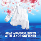 Bold Extra Pods Washing Liquid Laundry Detergent Capsules, Cherry Blossom & Rose Water, Extra Stain And Odor Removal, With Built-In Lenor Softener