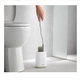 Joseph Joseph Flex Lite - 2-Pack Silicone Toilet Brush - White/Grey, Small - Shoppers-kart.com