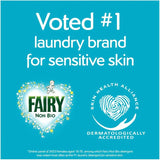 Fairy Platinum Non Bio Extra Stain Removal Washing Laundry Tabs 1160g, 50 Washes - Shoppers-kart.com