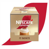 NESCAFÉ Cappuccino Instant Coffee Sachets, Rich & Creamy Flavor – 72 x 15.5g