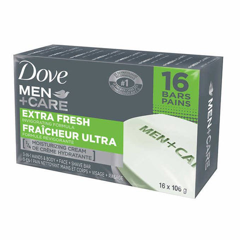 Dove Men + Care Extra Fresh Soap Bar For Body and Face