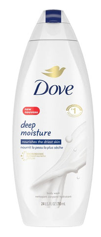 Dove Deep Moisture Body Wash Made With 100% Vegan Ingredients For Smoother, Softer Skin 710 mL