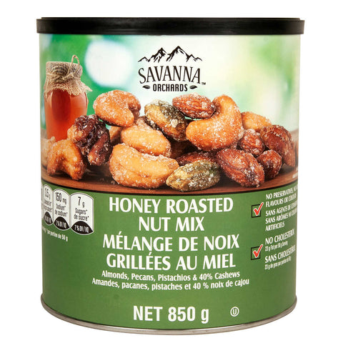 Savanna Orchards Honey Roasted Nut Mix, 850 g