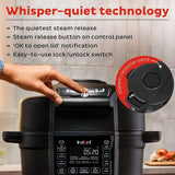 Instant Pot DUO Crisp, 1500W, 6.2L with Ultimate Lid Air Fryer + Multi-Cooker