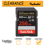 SanDisk 256GB Extreme PRO SDXC card + RescuePRO Deluxe, up to 200MB/s, UHS I, Class 10, U3, V30 SDSDXXD 256G GN4IN, Black-