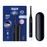 Oral B iO Series 2 Electric Toothbrush White - Clean & Clear, 100% Cleaner Teeth & Proven Gum Protection, Automatic GUM Pressure Sensor, 3 Quiet Cleaning Modes, Long-Lasting Battery, Travel Case - Shoppers-kart.com