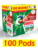 Ariel Platinum Washing Pods 100 Washes 2320G +Extra Stain Removal On top - Shoppers-kart.com