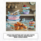 Snapware Pure Pyrex 18-Piece Glass Food Storage Set, microwave, oven, refrigerator, freezer & dishwasher safe - Shoppers-kart.com