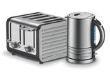 Dualit Architect 1.5L Kettle and 4 Slice Toaster Set Midnight Grey - Shoppers-kart.com