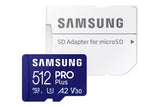 Samsung MB-MD512SA/EU memory card 512 GB MicroSDXC UHS-I Class 10 (MB-MD512SA/EU