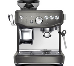 Sage The Barista Express Impress Bean to Cup Coffee Machine in Black Stainless Steel, SES876BST4GUK1