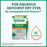 Systane Ultra U.D. Preservative-Free Lubricant Eye Drops – Fast Dry Eye Relief & Long-Lasting Hydration – 32 Single-Use Vials (0.7ml Each)