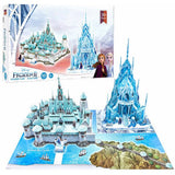 Disney Frozen 2 Arendelle and Ice Castle 3D Puzzle (343 Pcs, Ages 8+)