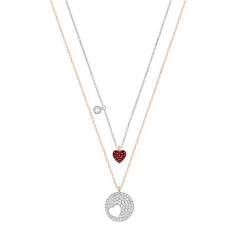 SWAROVSKI Crystal Wishes Heart Pendant Set #5255351